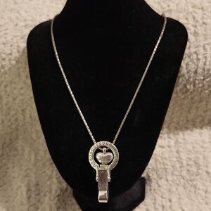 Brighton Silvertone Lanyard, 38 Inches Long